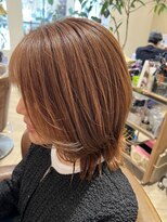ブランシェ ヘアデザイン(BLANCHE hair design)&nbsp;肩ハネミディアム☆ラベンダーグレージュ