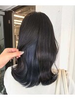 ソア 渋谷(soar) インナーカラー/コバルトブルー/ケアブリーチ/ダブルカラー/渋谷