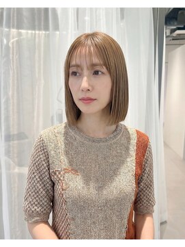 ハーツオオサカ(HE:ARTS OSAKA) 柔らか質感のナチュラルミニボブ