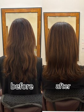 アミエ(ami e) ヘアエステコース+カラー+カット・髪質改善・縮毛矯正・白髪染め