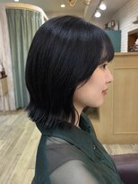 サンク ドリームプラザ店(CINQ)&nbsp;【CINQ】山崎 【くびれボブで叶える大人ナチュラル