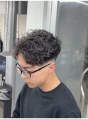 スペインカールスパイラルパーマ縦落ちパーマ