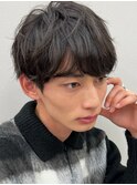 men's/メンズ/メンズカット/韓国/黒染/顔周り/ダウンバング/池袋