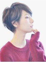 ヘアーサロン ラフリジー(Loufreasy)&nbsp;【イルミナカラー】× 浮遊感のある大人のショートスタイル