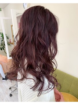 グルック ヘアー リラクゼーション 美章園店(Gluck Hair Relaxation) パープルのグラデーション