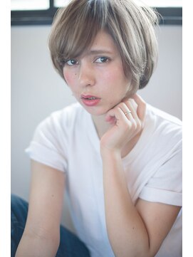 エルクバイコットン(elk by Cotton) 【elk by cotton平塚】ボブ/外国人風/アッシュグレージュ