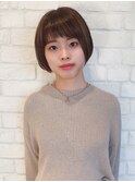 【松戸】大人かわいいナチュラルショートボブ