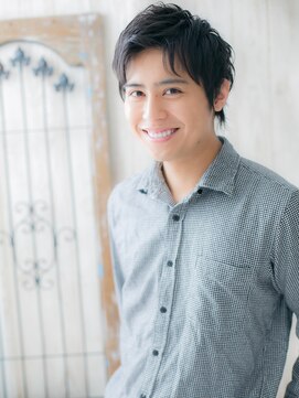 グルーミングサロン バーバー キャッスル 北浦和西口(Grooming salon Barber Castle) ワイルドアップバング★黒髪ショートF