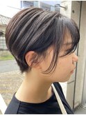 ナチュラルショートヘア