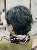 《Chloe／倉敷》　大人×ショート×簡単パーマ♪ アシンメトリー