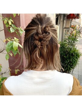 ボアップ 京橋店(boappu) #アレンジ#ヘアアレンジ#ハーフアップ