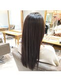 #ロング#ストレート#髪質改善#トリートメント#カット