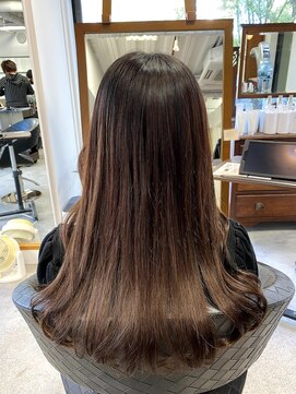 フツーロ 栄(FUTURO) ＃ブラウン ＃プルエクステ #ナチュラル