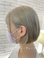 ヴァイブス(vibes)&nbsp;ブリーチ２回×ミルクティーグレージュ