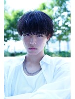 ゴールドシブヤ(GOALD SHIBUYA)&nbsp;#センターパートウルフ　波巻きスパイラル　ツイストスパイラル