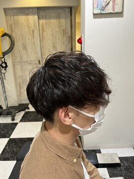 ルシードスタイル クリザンテーム マッシュ×パーマ