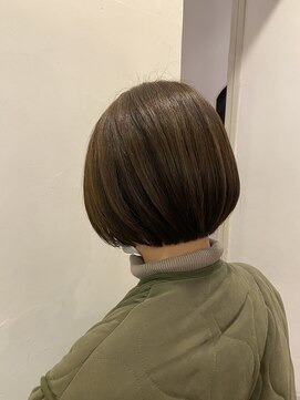 ルクール(Le Coeur) 丸みショートボブ／眞部凪沙