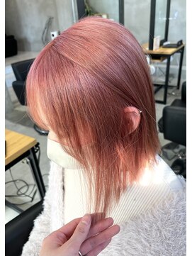 ペスカ 長町南店(pesca) ピンク(ブリーチあり)