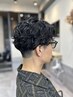 【男性限定】　カット＋ナチュラルケアパーマ　￥13500
