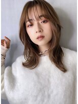 ベンジー 中目黒店(benji)&nbsp;大人可愛いレイヤーヘア　2