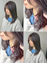 ロックス バイ マグ 松本(rocks BY MAG)&nbsp;髪質改善カラーイルミナカラーモーヴブラウン