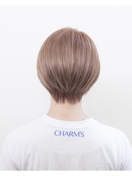 ルプラ ガーデン(le-pla garden) ピンクベージュ#マッシュショート#ダブルカラー＃ケアブリーチ