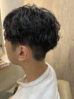 ガビーヘアルーブ(gabi hair LOOB) スパイラルパーマ　ツーブロック　トランクスヘア　メンズヘア