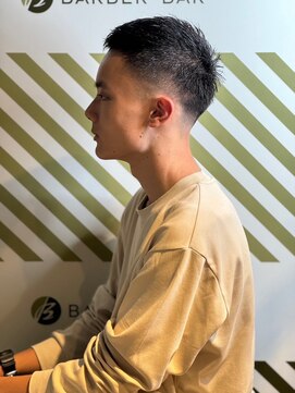 バーバーバー アカバネ(BARBER-BAR AKABANE) 伸ばしかけにもおしゃれなボウズ  ベリーショート#2