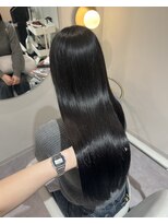 レリーアンテ 大阪梅田(Rely ante)&nbsp;艶ブラック　ロング