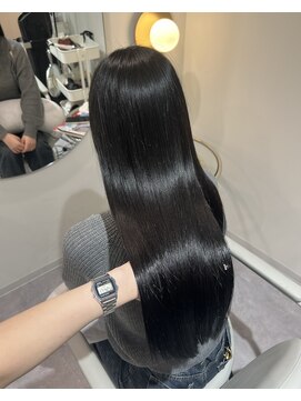 レリーアンテ 大阪梅田(Rely ante) 艶ブラック　ロング