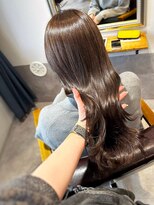 アントワープトーキョー(antwerp TOKYO)&nbsp;30代40代ラベンダーグレージュ髪質改善酸性ストレート水光肌