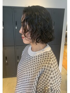 キャンバス 川崎(canvas.) おしゃれボブパーマ/川崎/美髪カラー/髪質改善/艶髪