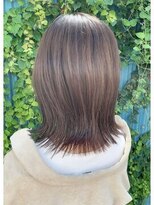 ニスル 町田店(NISURU)&nbsp;似合わせカット/大人ガーリー/ダークアッシュ/着物/町田/町田駅