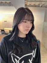 シー.(SHE.)&nbsp;【SHE.】レイヤーカット/暗髪/グレージュ/ブリーチなし