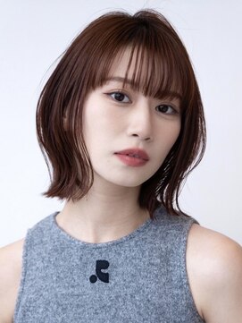 ドットハリス(.Hallis) レイヤーボブ/レイヤーカット/くびれレイヤー/韓国風ヘア