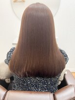 ムクヘアー(muk hair)&nbsp;髪質改善カラー×ナチュラルオレンジブラウン