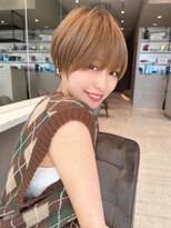 ロンド ジュルード 名古屋(Lond jeloud)&nbsp;ショート ボブ インナーカラー 韓国風5807