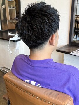 タイクーン(TYCOON) メンズ刈り上げショート/メンズツーブロック/鎌取