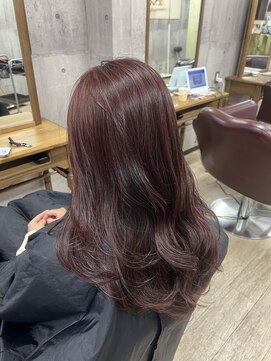 シェノン 近鉄奈良店(CHAINON) 秋、冬はコレ!ブリーチなしで叶えるカシスレッド