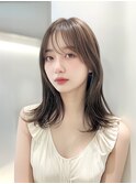 【韓国レイヤーカット】×小顔イメチェン似合わせカット髪質改善