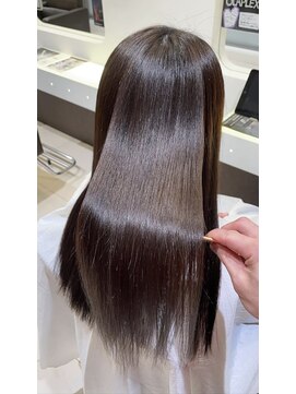 黒髪/グレージュカラー/ココアベージュ/［大阪京橋］