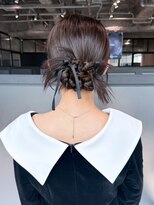 アイティー バイ アルバム 浦和店(IT by ALBUM)&nbsp;ミディアムロングおくれ毛前髪カット韓国ヘア_ba571661