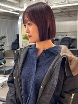 ソイデュエ 梅田(soi due)&nbsp;ボルドーカラー/ミニボブ