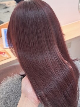 ニュイ 木更津(nuit) 着物ヘア/大人ガーリー/ダークアッシュ/似合わせカット/木更津