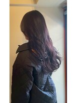 ニード(need)&nbsp;艶髪/大人チェリーレッド/ロング/巻き髪/20代