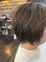 プラメーラ(PRAMEERA)&nbsp;ショートボブ大人ショート白髪ぼかし白髪染め40代50代60代