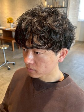 クラン バイ ナチュラル(clan by Natural) メンズショートパーマ/ラフパーマ/マッシュパーマ/こなれ感/束感