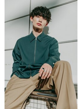 men's salon HYPE 名古屋伏見 メンズサロン/men'sパーマ/men'sカット/men'sショート メンズカット×スパイラルパーマ(伏見/伏見駅/栄/メンズ)