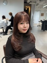 ザシェノンウメダ(THA CHAINON UMEDA) 着物ヘア/大人ガーリー/ダークアッシュ/似合わせカット/心斎橋