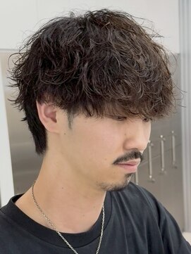 フィフス 札幌大通(fifth) 札幌大通ツイストスパイラルパーマツイスパメンズマッシュ強め◆